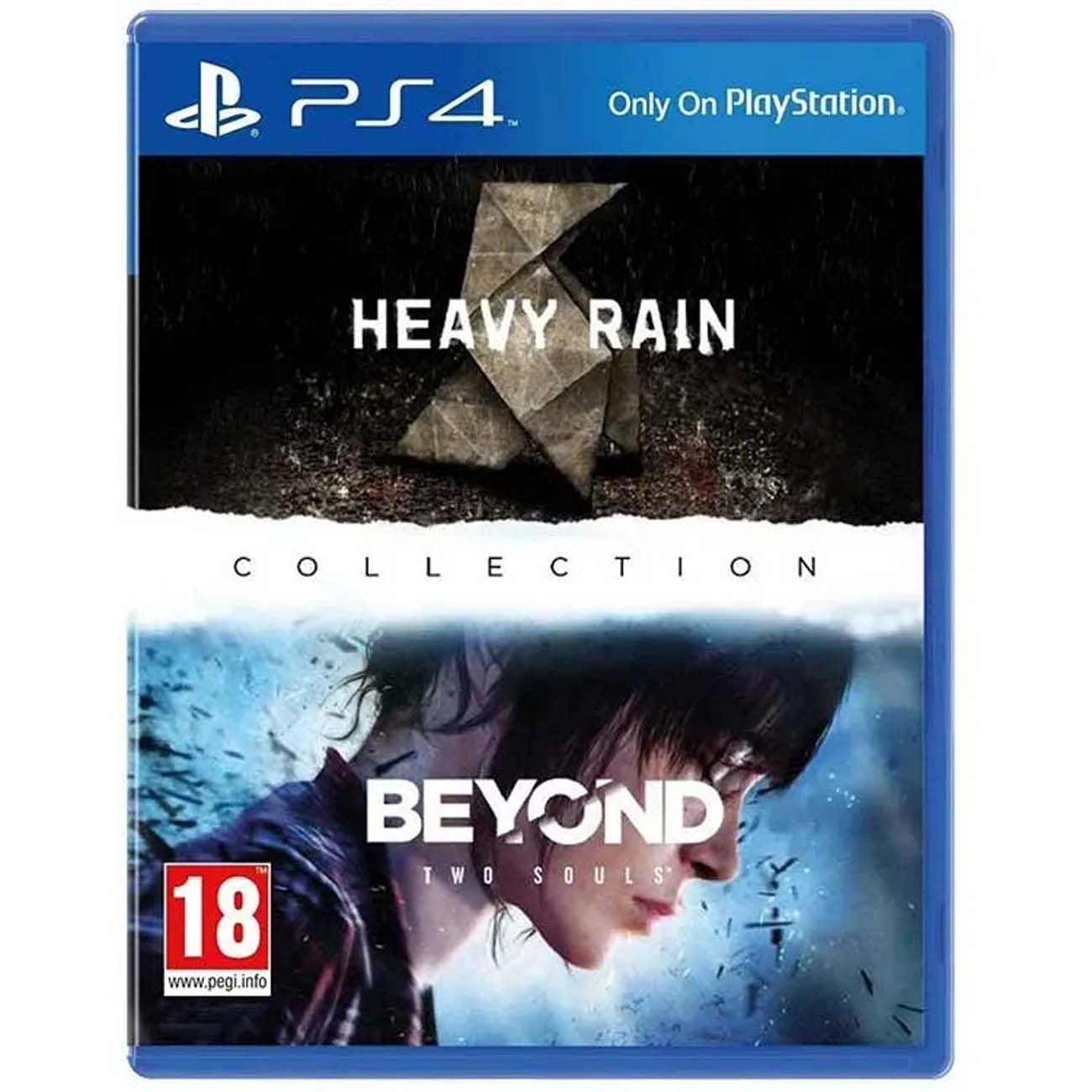 نمای جعبه بازی Heavy Rain And Beyond Two Souls Collection Ps4 Game