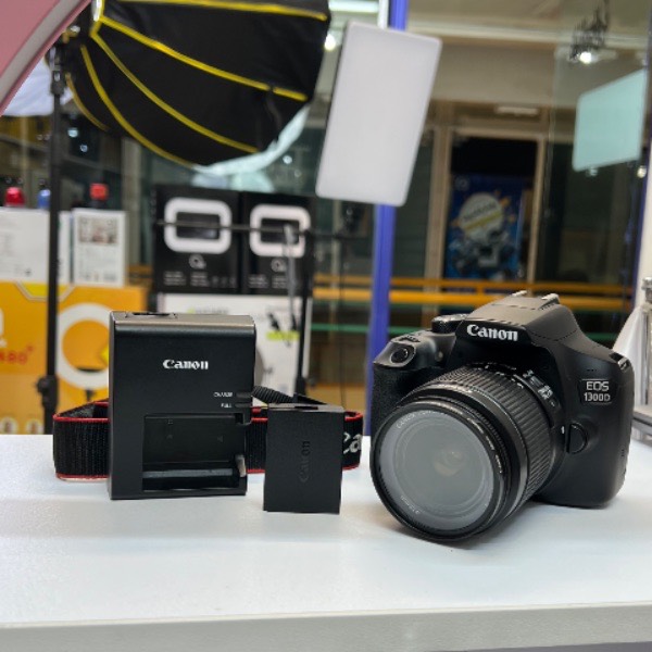 دوربین عکاسی دست دوم کانن Canon EOS 1300D Kit 18-55mm f/3.5-5.6 IS II (۸۶۰۰ شات)
