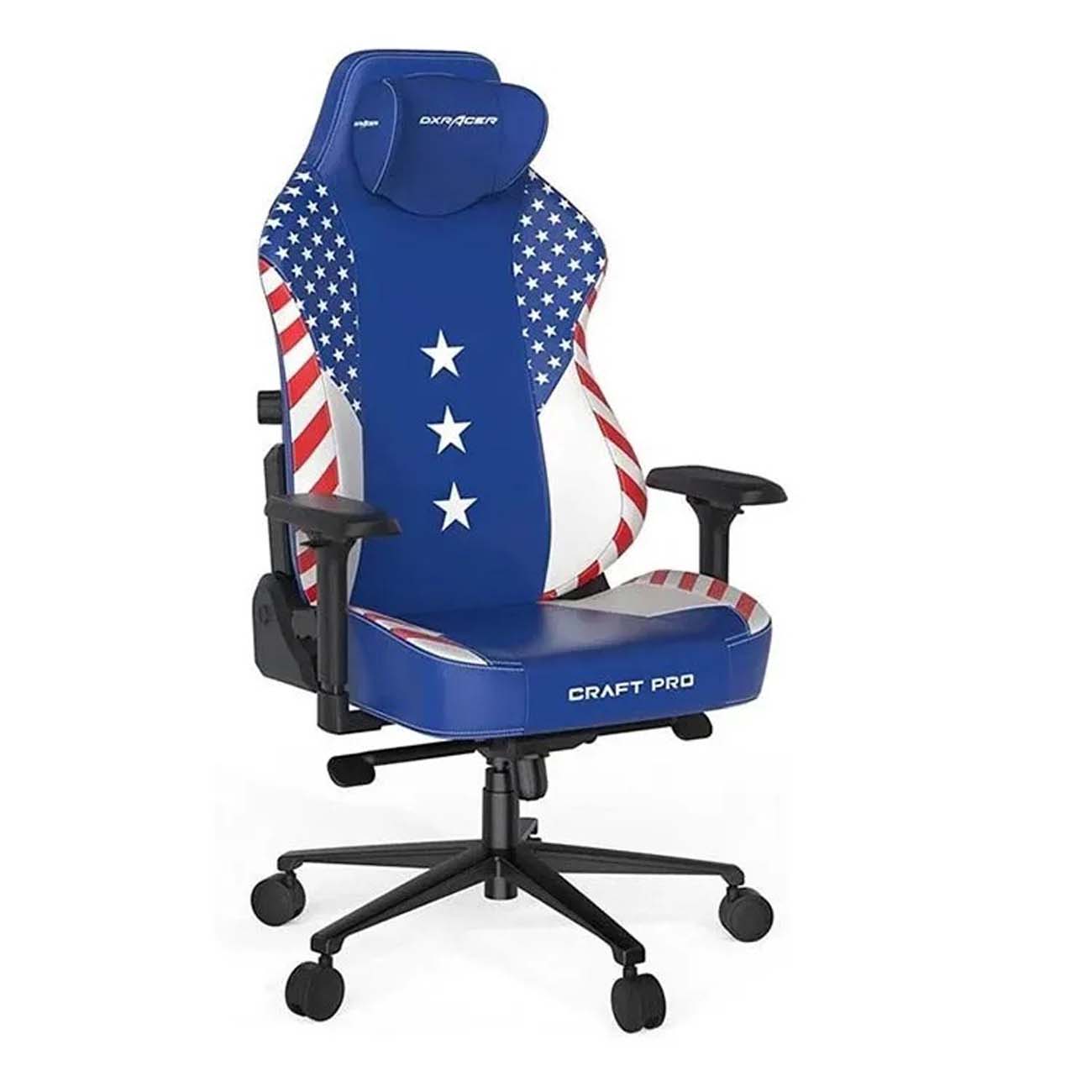 نمای جانبی صندلی گیمینگ دی ایکس ریسر DXRacer Craft Pro Dream Team Gaming Chair