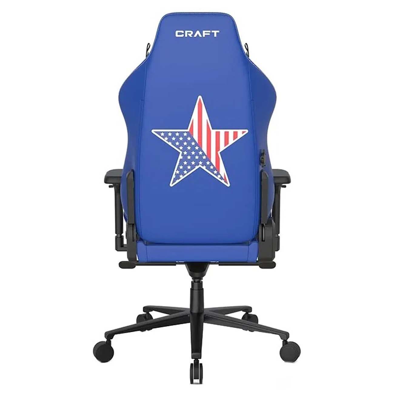 نمای پشت صندلی گیمینگ دی ایکس ریسر DXRacer Craft Pro Dream Team Gaming Chair