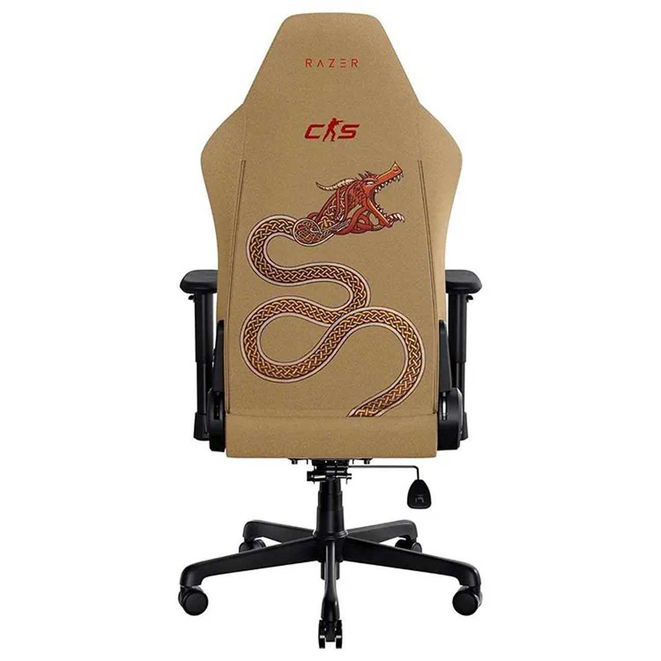 نمای پشت صندلی گیمینگ ریزر Razer Iskur V2 X Counter Strike 2 Edition Gaming Chair