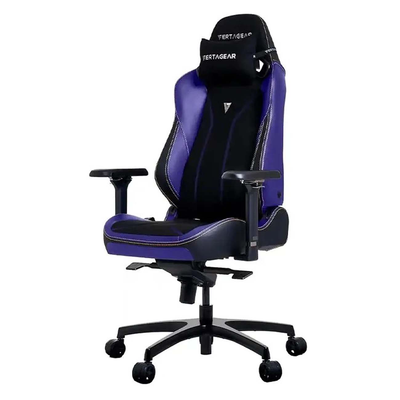 نمای جانبی صندلی گیمینگ ورتاگیر بنفش Vertagear Sl5800 Gaming Chair