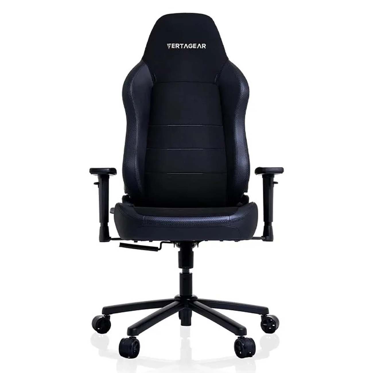 نمای روبه رو صندلی گیمینگ ورتاگیر مشکی Vertagear Sl3800 Gaming Chair