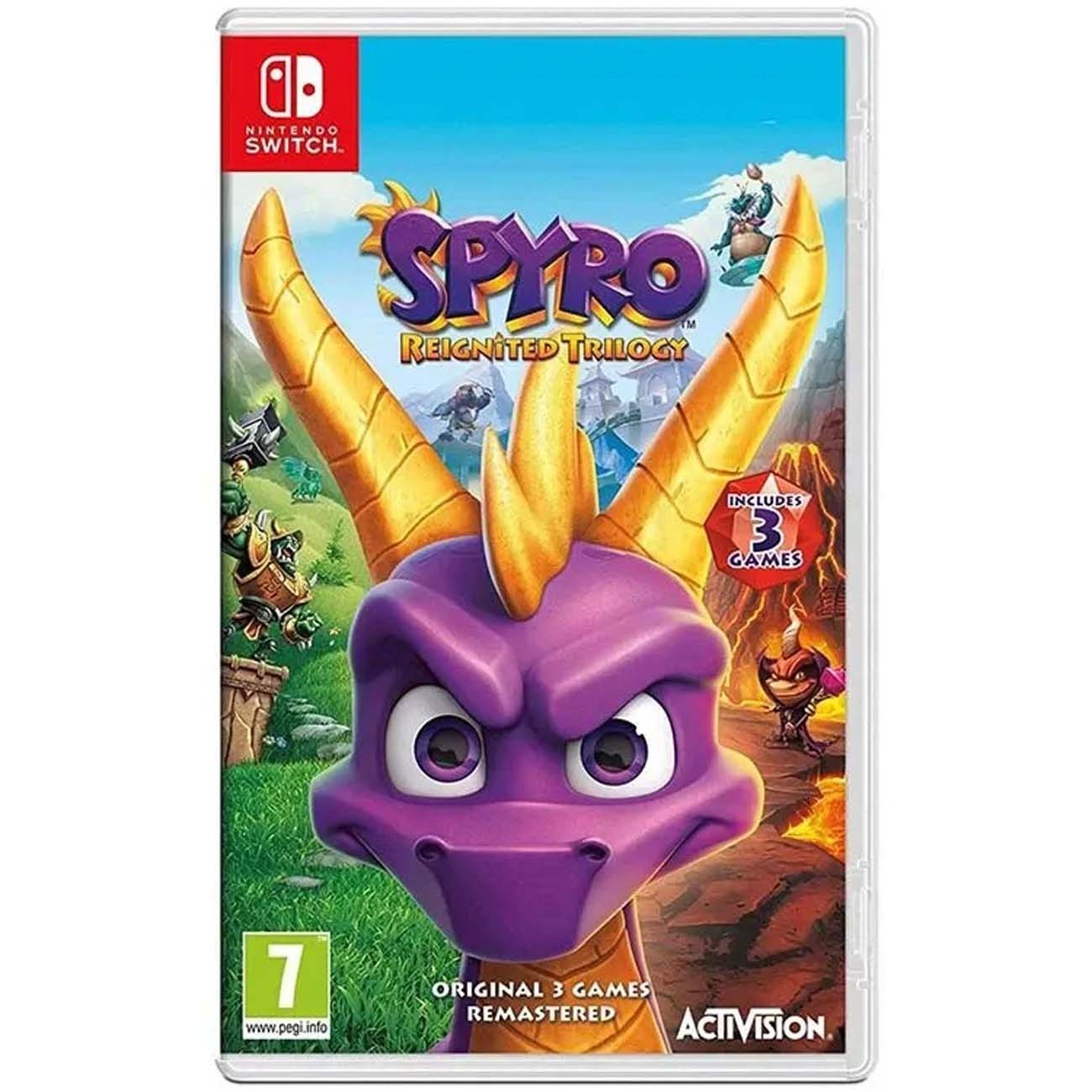 بازی Spyro Reignited Trilogy Nintendo Switch Game