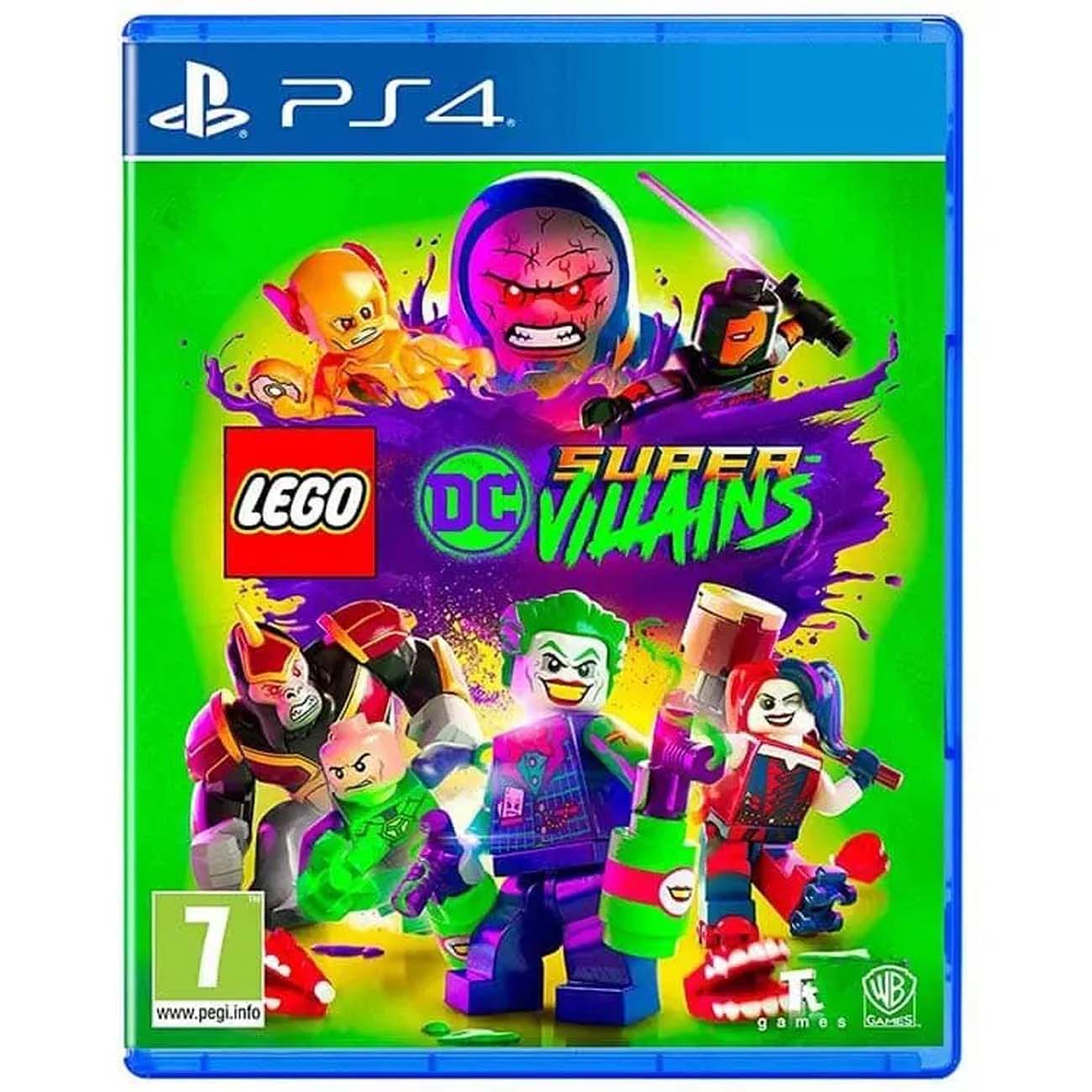 نمای جعبه بازی Lego Dc Super Villains Ps4 Game
