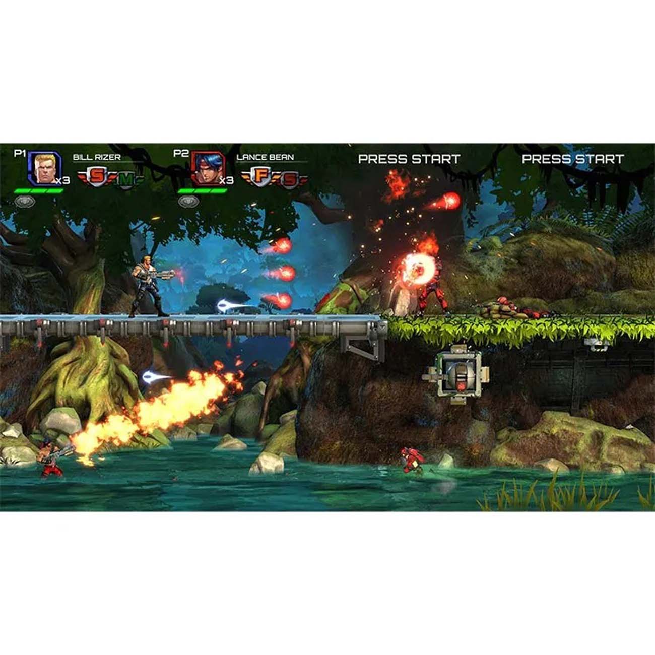نمای گرافیک بازی Contra Operation Galuga Ps5 Game
