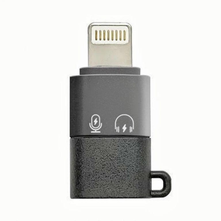 مبدل USB-C to Lightning 001 Microphone Adapter