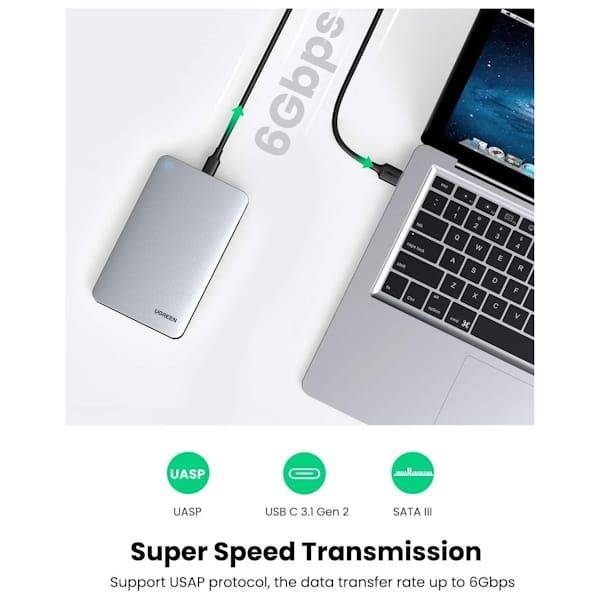 UGREEN SATA 2.5 CM300 Hard Box