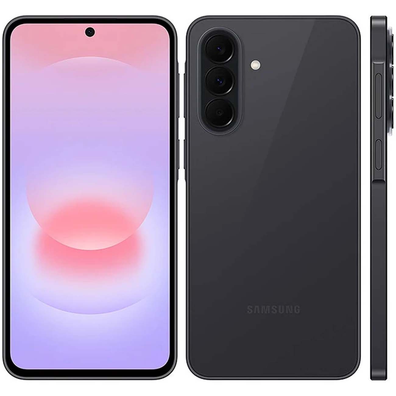نمای کلی از گوشی موبایل سامسونگ مشکی Samsung Galaxy A37 5G 256GB 8GB RAM Dual SIM Smartphone Vietnam