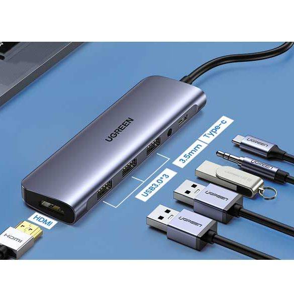 UGREEN CM136 6-in-1 USB-C Hub