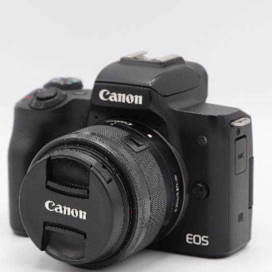 دوربین دست دوم بدون آینه کانن Canon EOS M50 kit 15-45mm black (7000 شات)