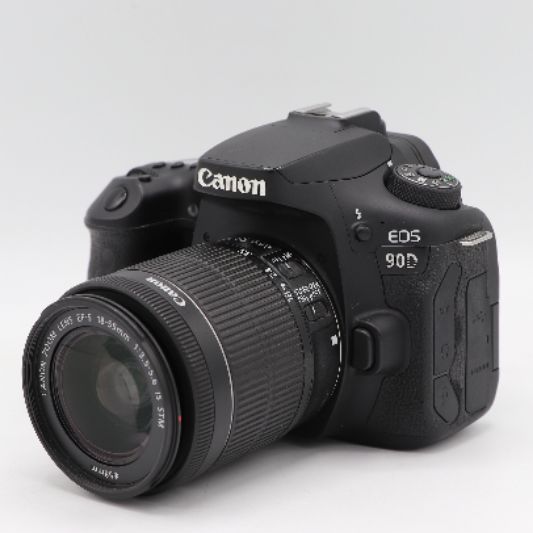 دوربین دست دوم Canon EOS 90D DSLR kit 18-55mm is STM (9000 شات)