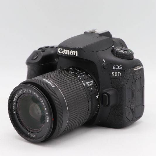 دوربین دست دوم Canon EOS 90D DSLR kit 18-55mm is STM (9000 شات)