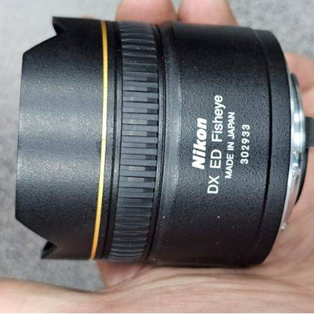 لنز دست دوم نیکون Nikon AF DX Fisheye-NIKKOR 10.5mm f/2.8G ED(جعبه ندارد)