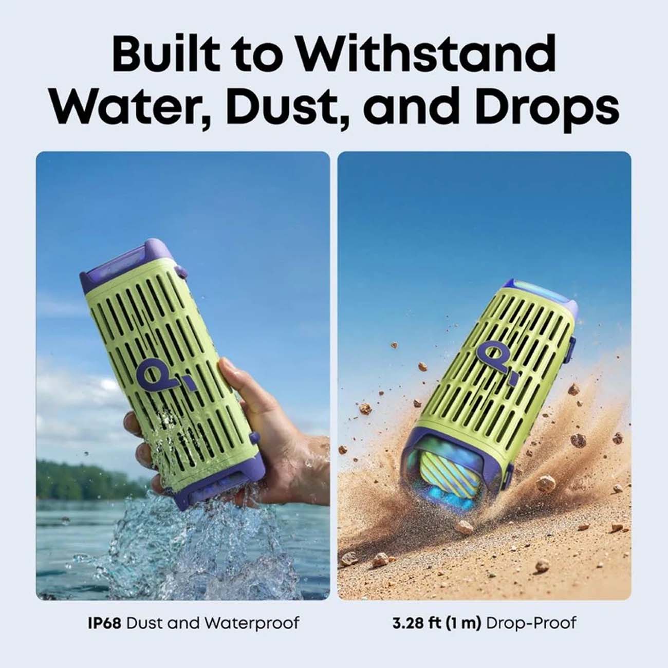 نمای کاربردی اسپیکر بلوتوثی انکر Anker Soundcore Boom 3i Portable Bluetooth Speaker