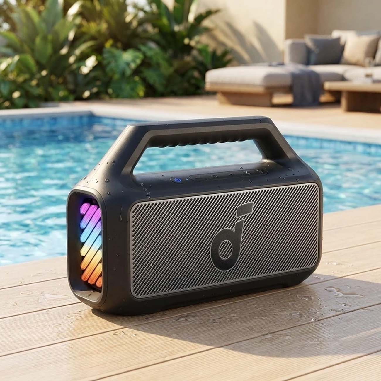 نمای کاربردی اسپیکر بلوتوثی قابل حمل انکر Anker Soundcore Boom 2 A3138 Portable Bluetooth Speaker
