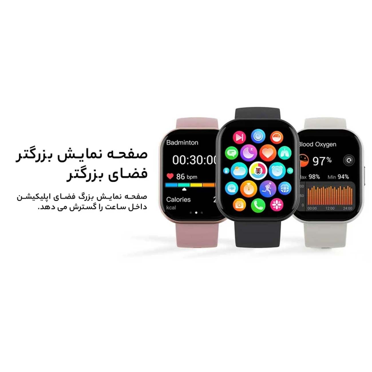 نمای توضیحات ساعت هوشمند IMIKI SE1 Smart Watch