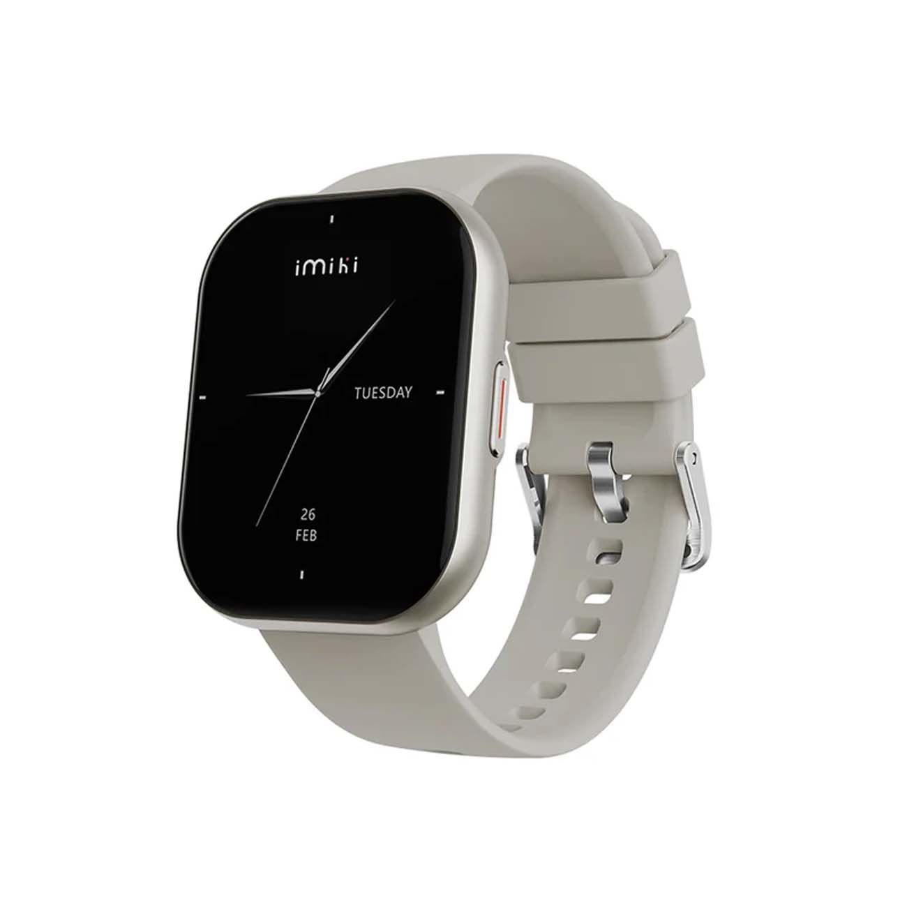 نمای جانبی ساعت هوشمند کرم IMIKI SE1 Smart Watch