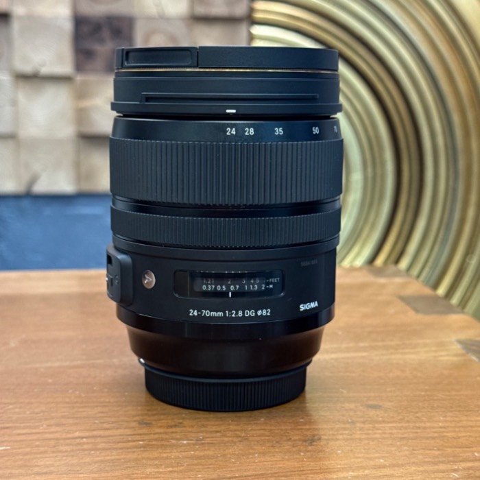 لنز دست دوم سیگما Sigma 24-70mm f/2.8 DG OS HSM Art for Canon (جعبه دارد)