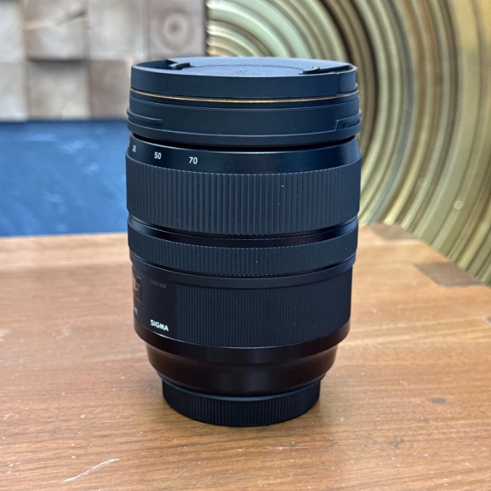 لنز دست دوم سیگما Sigma 24-70mm f/2.8 DG OS HSM Art for Canon (جعبه دارد)