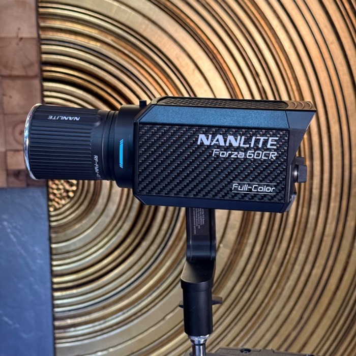 نور ثابت RGB دست دوم نانلایت Nanlite Forza 60CR RGBLAC LED Spotlight with CRMX Kit