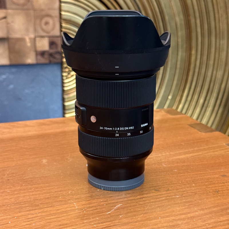 لنز دست دوم سیگما Sigma 24-70mm f/2.8 DG DN Art Lens for Sony E (جعبه دارد)