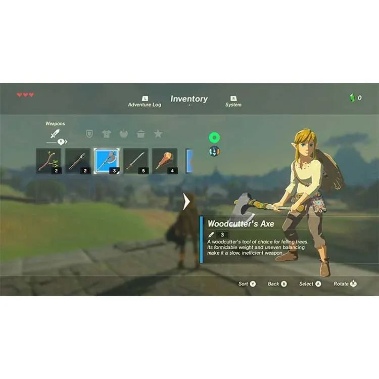 The Legend of Zelda : Breath of the Wil _ Nintendo Switch