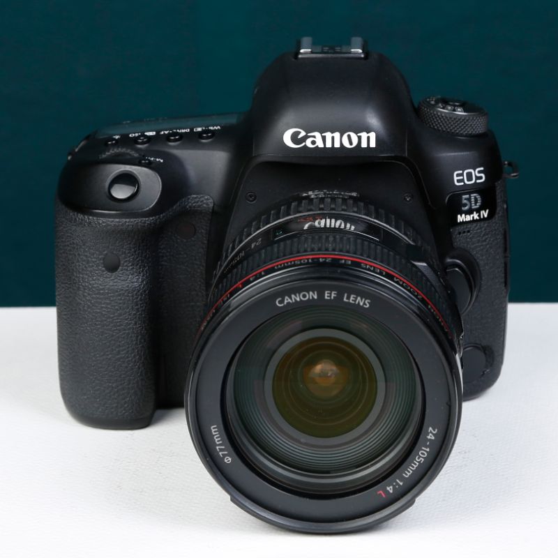 دوربین دست دوم کانن Canon EOS 5D Mark IV Kit 24-105mm f/4L IS USM(101000 شات)