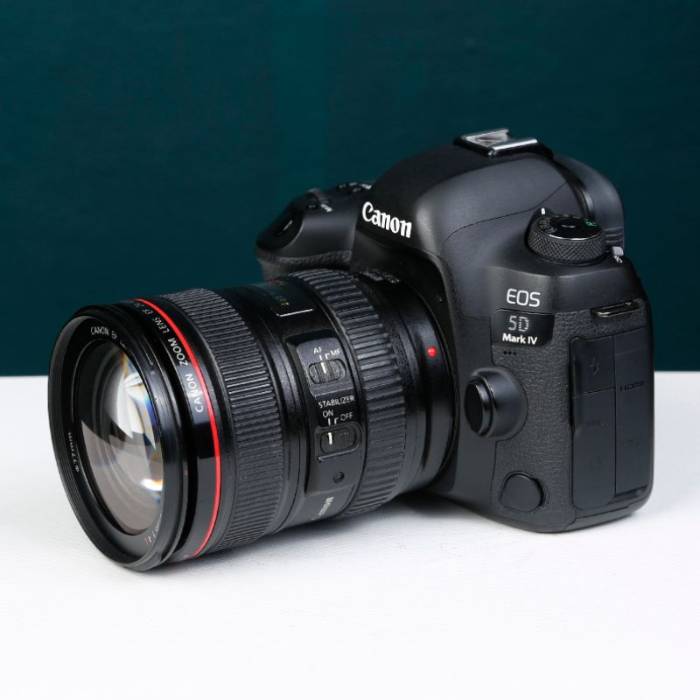 دوربین دست دوم کانن Canon EOS 5D Mark IV Kit 24-105mm f/4L IS USM(101000 شات)