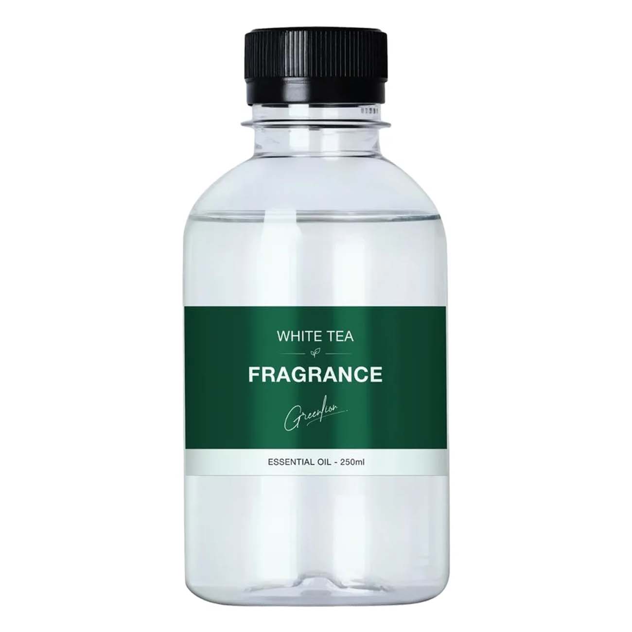 نمای روبه رو روغن خوشبوکننده چای سفید گرین لاین Green Lion 250ml Fragrance Oil White Tea Refill for 