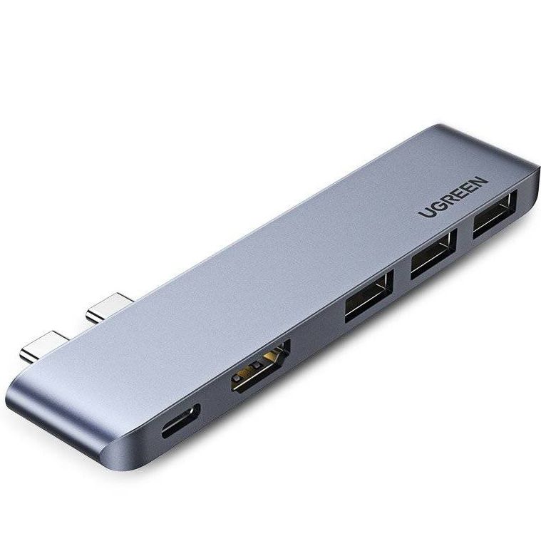 هاب 5 پورت یوگرین UGREEN CM251 5-in-1 USB-C Hub