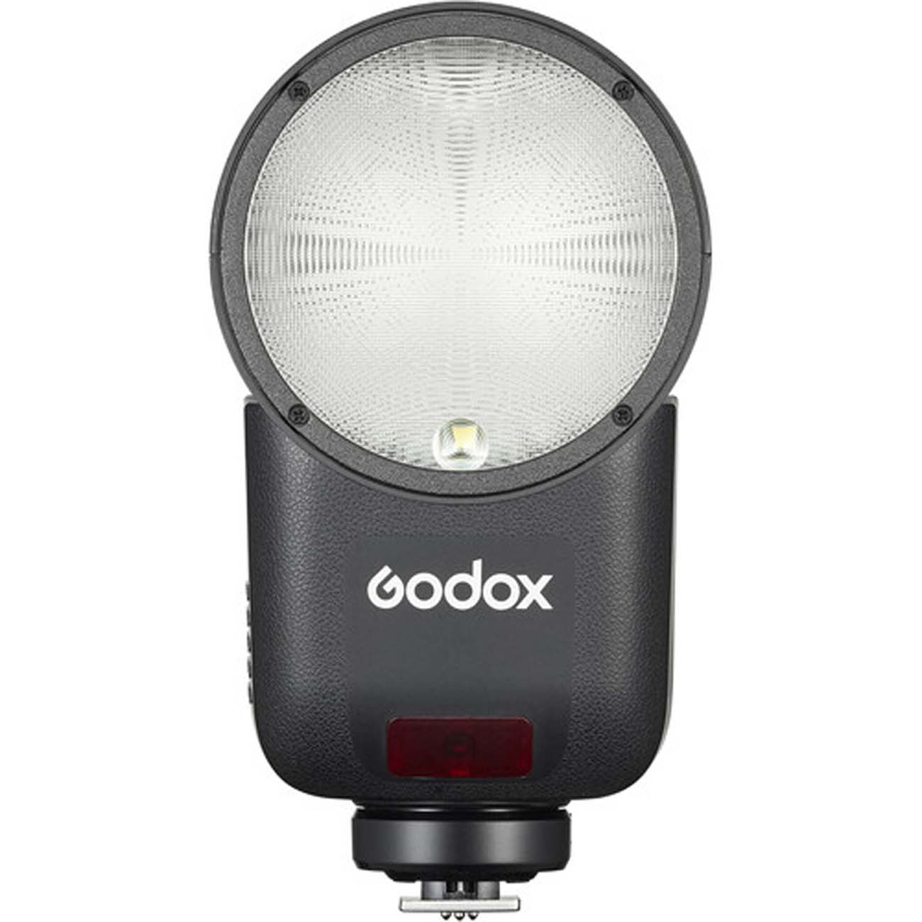 نمای روبه رو فلاش اکسترنال گودکس Godox V1mid S TTL On-Camera Flash for Sony