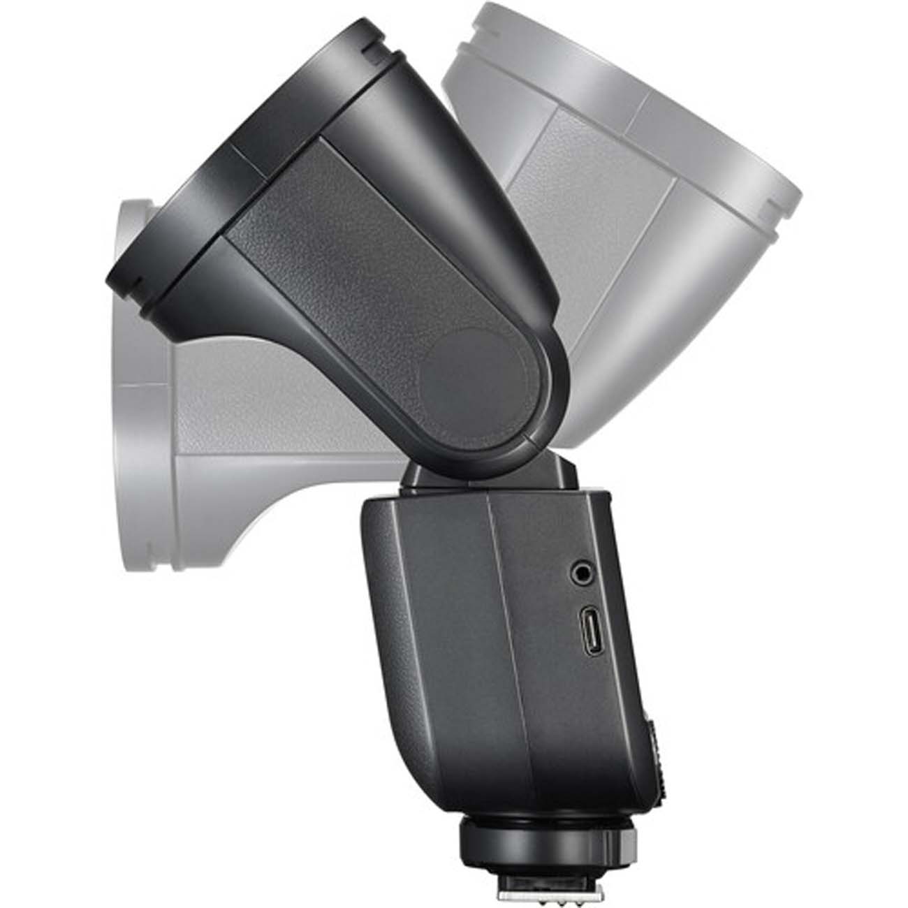 نمای چرخش فلاش اکسترنال گودکس Godox V1mid S TTL On-Camera Flash for Sony