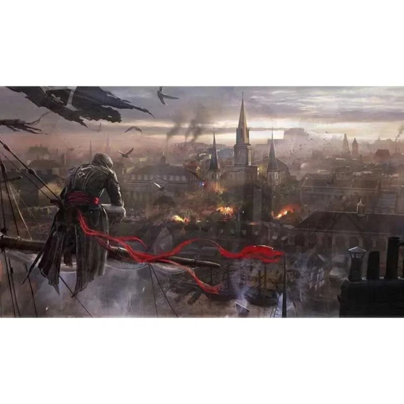 نما از محیط بازی پلی استیشن Assassins Creed Unity Ps4 Game