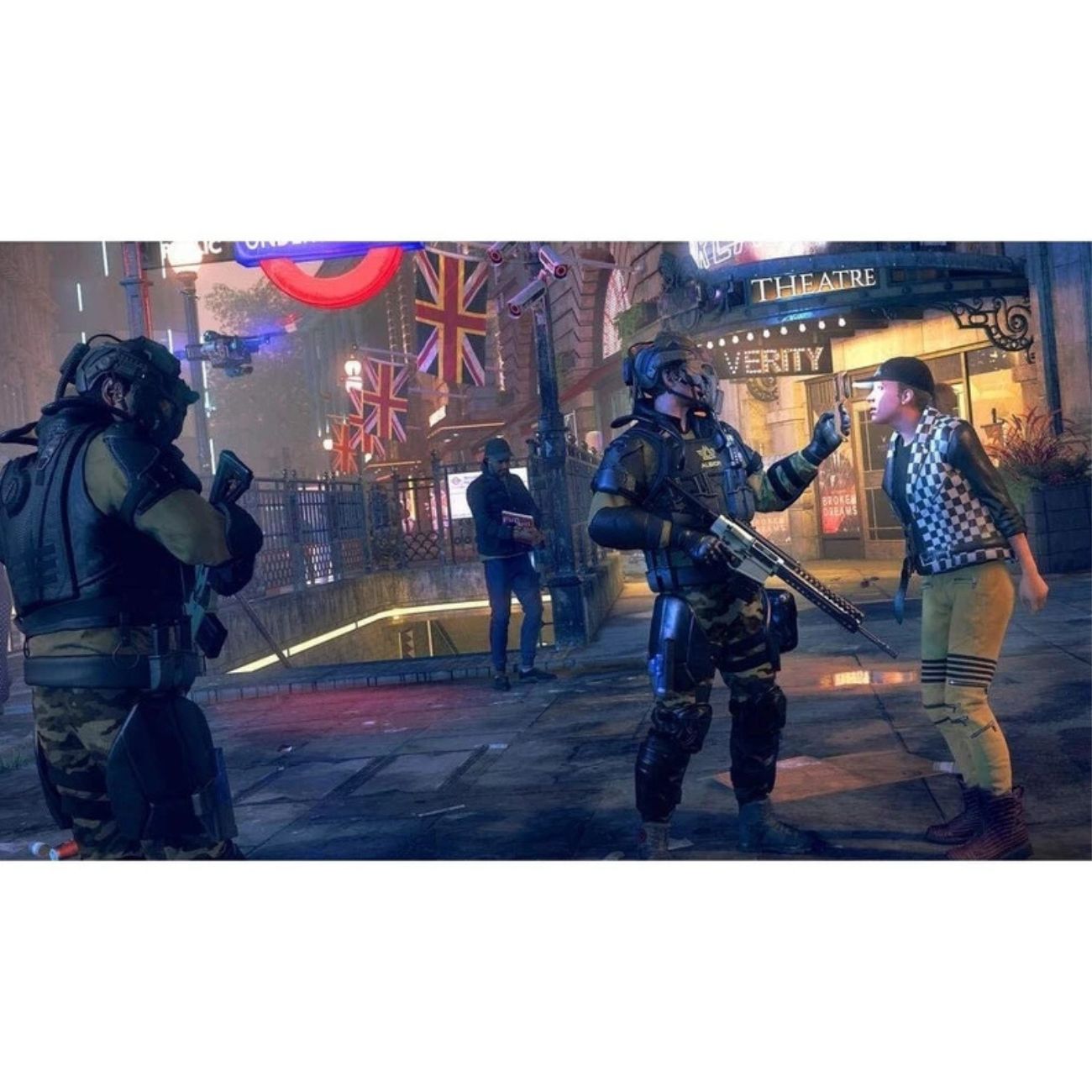 نما از محیط بازی پلی استیشن Watch Dogs Legion Ps4 Game