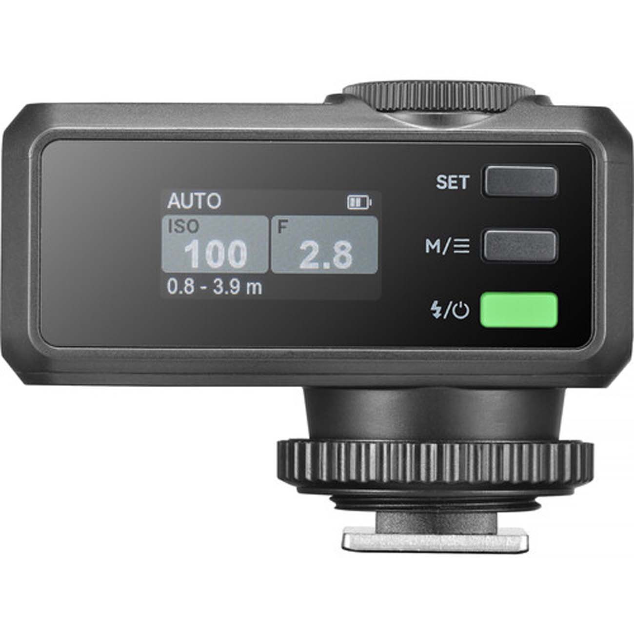 نمای روبه رو از فلاش مینی گودکس Godox iM30Pro Mini Flash
