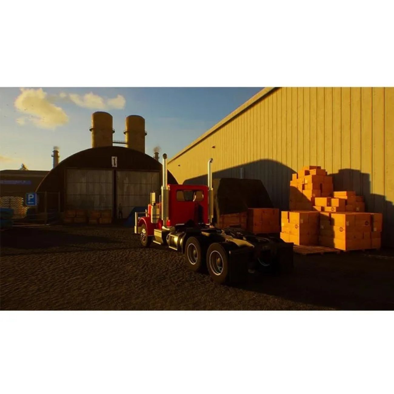 نمای بارگیری بازی پلی استیشن Truck Driver The American Dream Ps5 Game