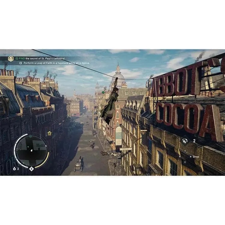 نما از فضای بازی پلی استیشن Assassins Creed Syndicate Ps4 Game