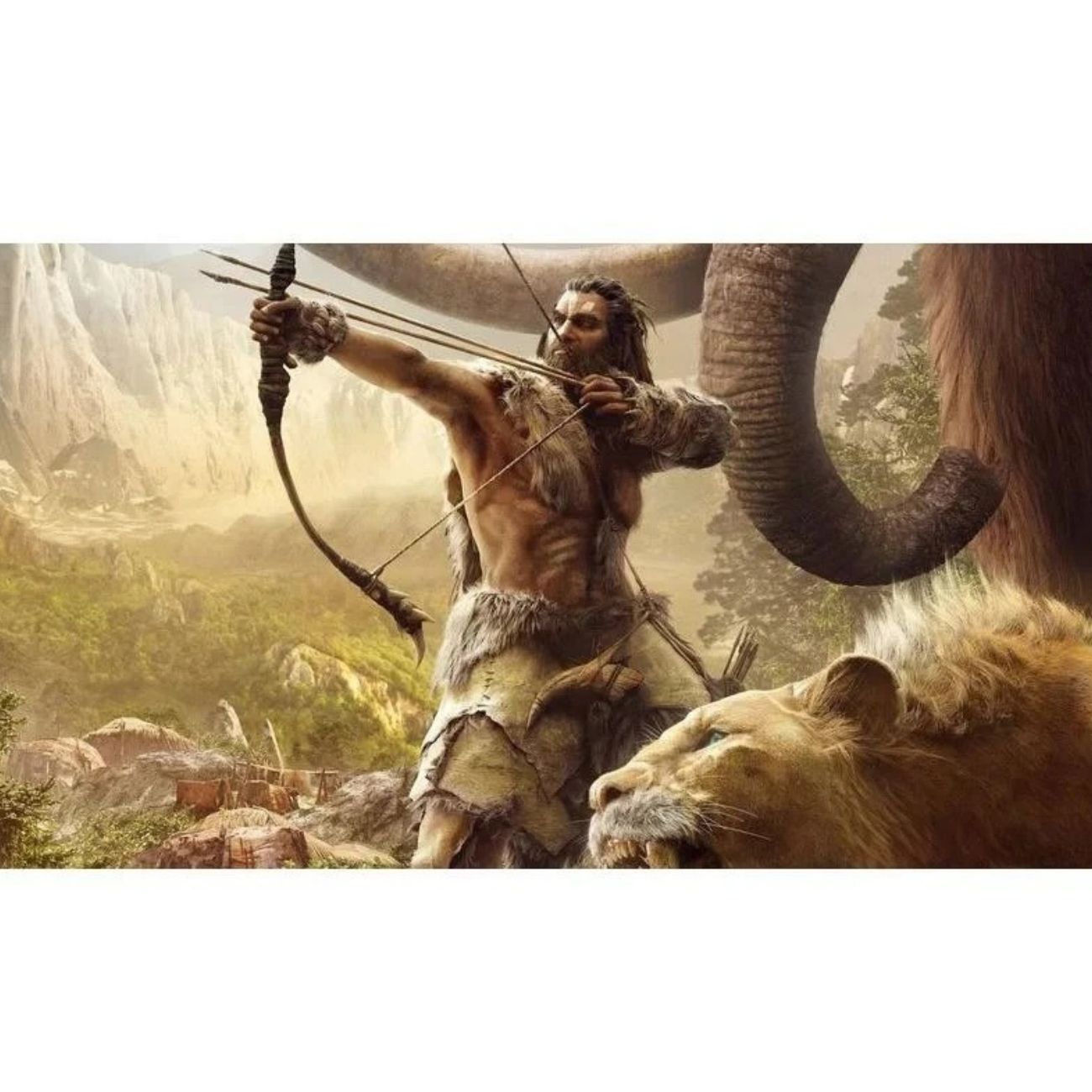 نمای جنگجویانه بازی پلی استیشن Far Cry Primal Ps4 Game