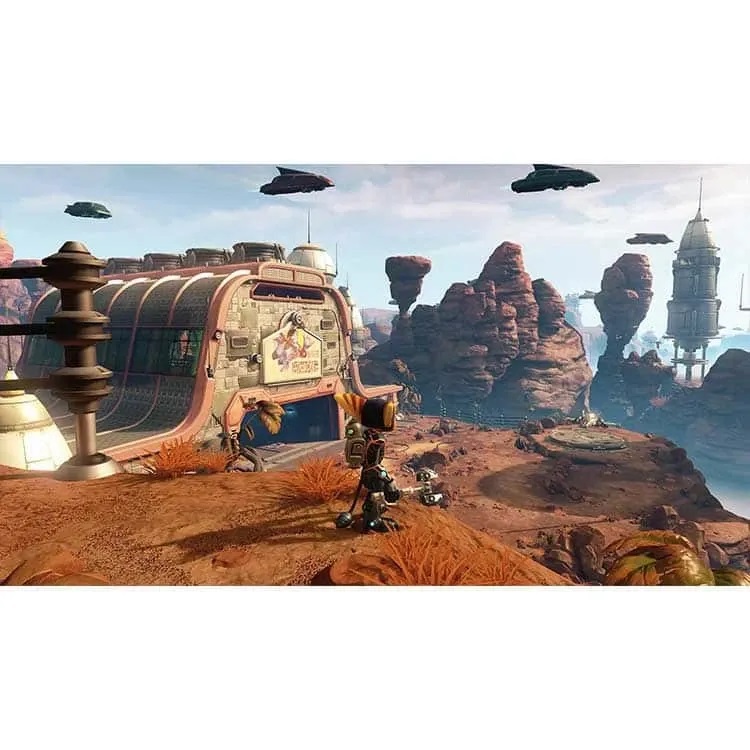نمای محیط بازی پلی استیشن Ratchet And Clank Ps4 Game