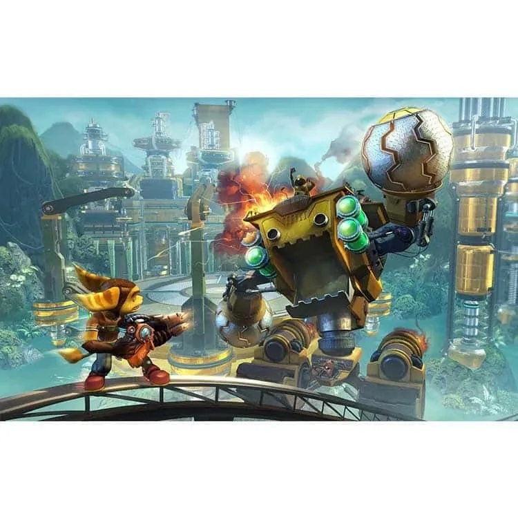 نمای کاراکتر بازی پلی استیشن Ratchet And Clank Ps4 Game