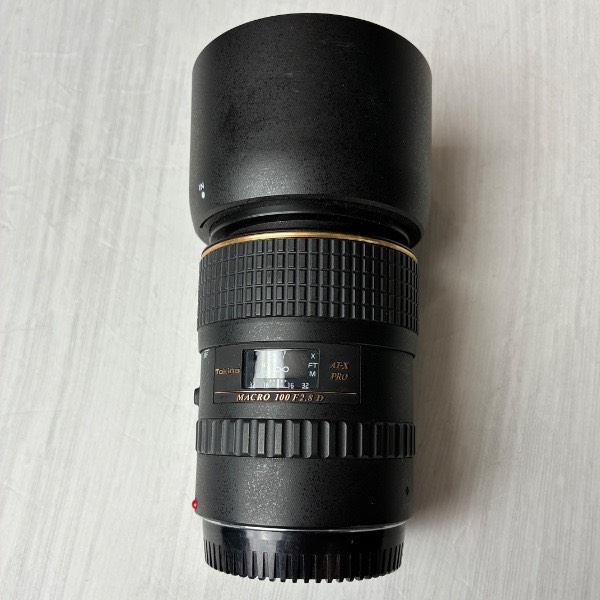 لنز دست دوم توکینا Tokina 100mm f /2.8 at-xm100 af pro d. macro (جعبه دارد)