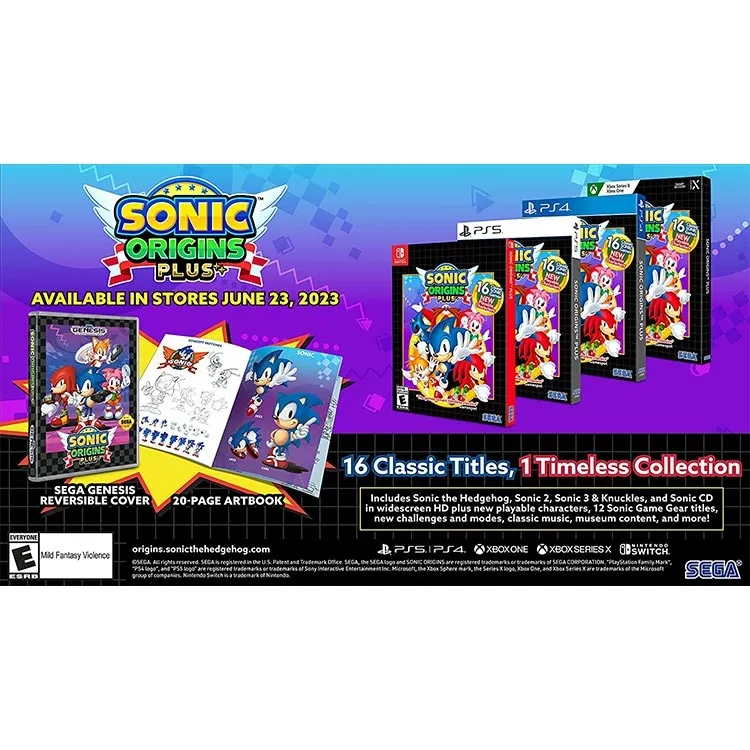 Sonic Origins Plus  PS5