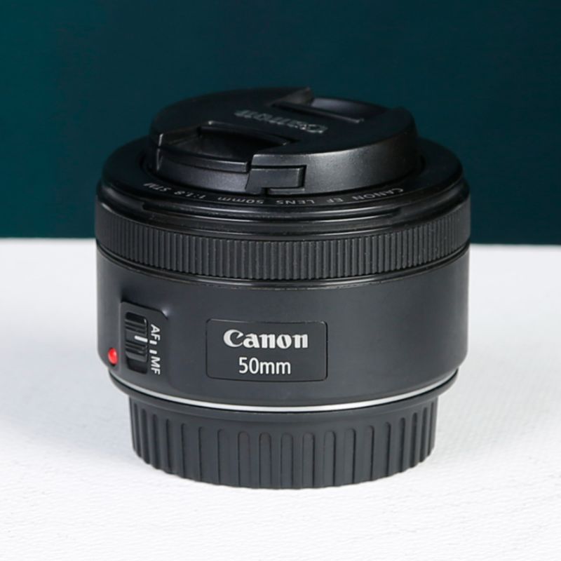 لنز دست دوم کانن Canon EF 50mm f/1.8 STM Lens (جعبه دارد)