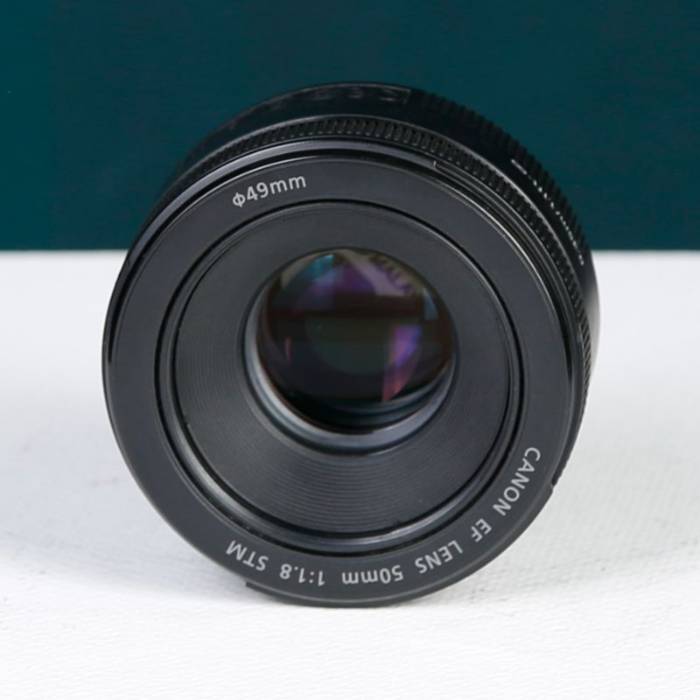 لنز دست دوم کانن Canon EF 50mm f/1.8 STM Lens (جعبه دارد)