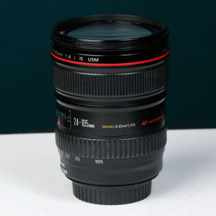 لنز دست دوم کانن Canon EF 24-105mm f/4L IS USM No Box (جعبه ندارد)