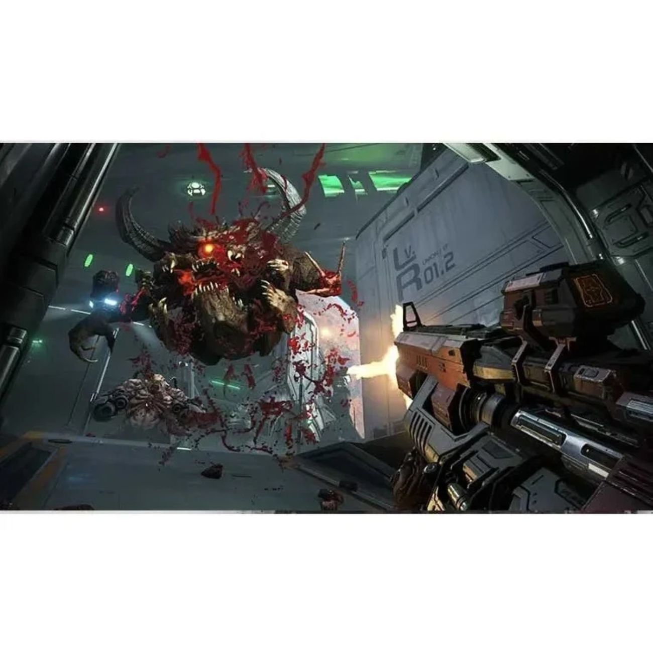 نمای محیط بازی پلی استیشن Doom Eternal Ps4 Game