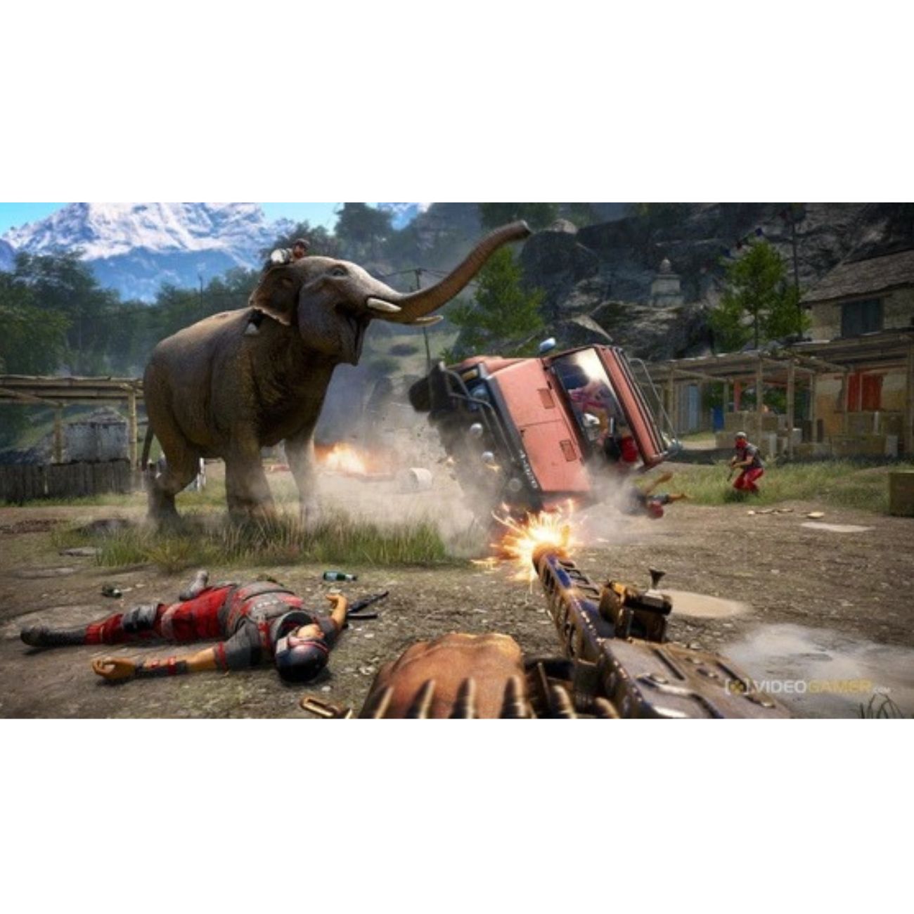 نما از فضای بازی پلی استیشن  Far Cry 4 Ps4 Game