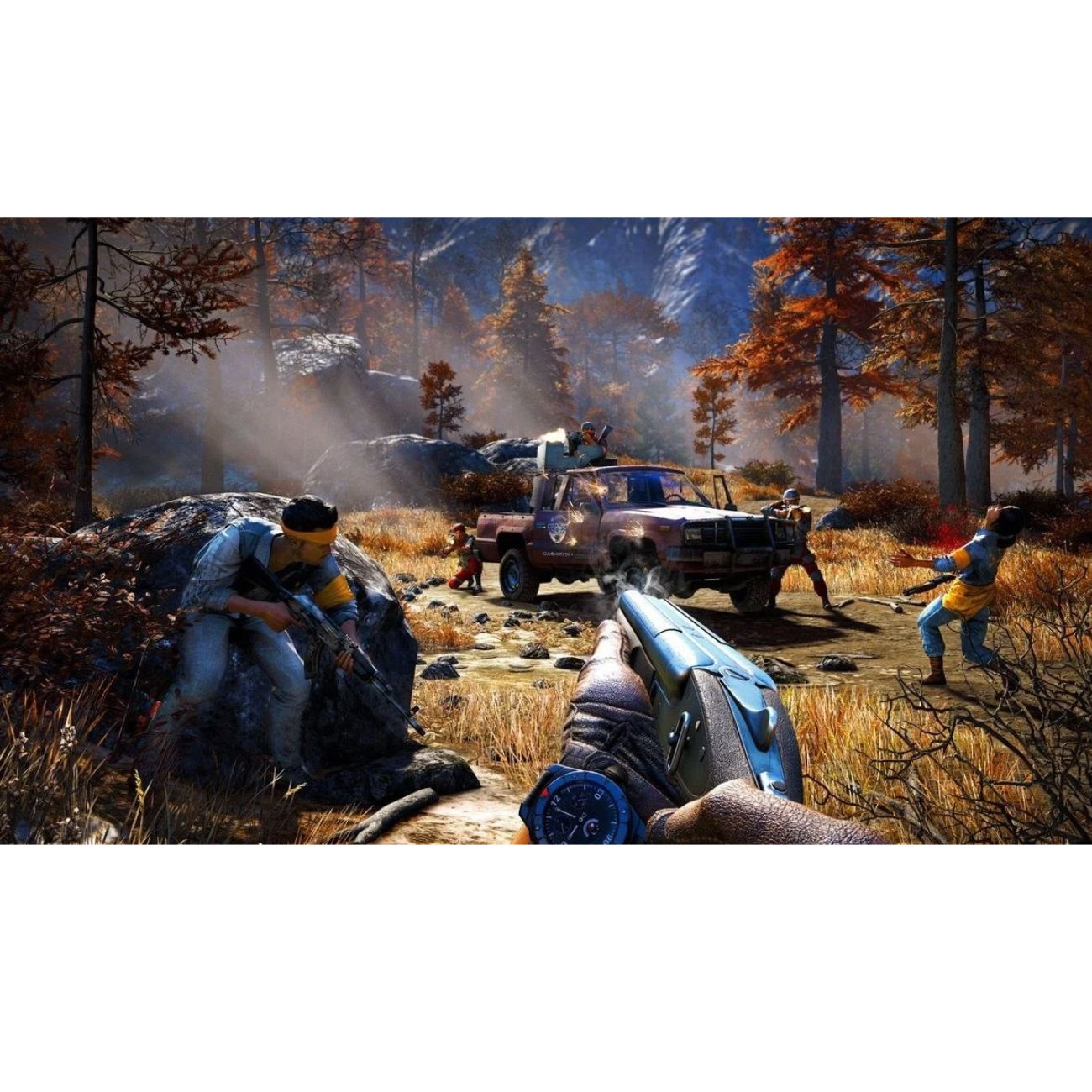 نمای روبرو بازی پلی استیشن  Far Cry 4 Ps4 Game