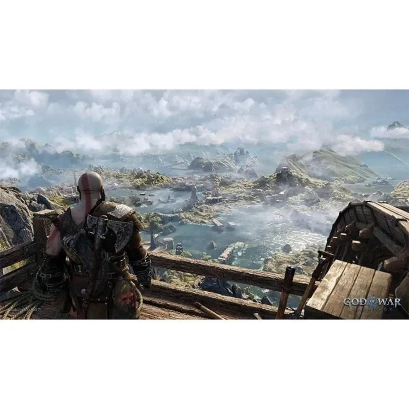 نما از محیط بازی پلی استیشن God Of War Ragnarok Ps4 Game